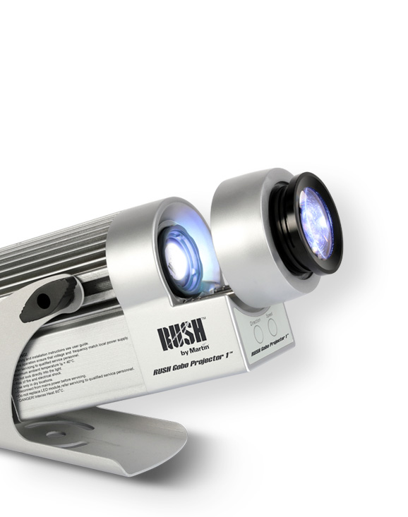 RUSH Gobo Projector 1  Static Lights