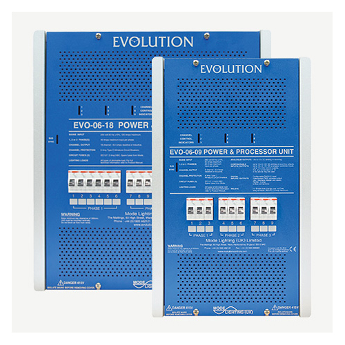 Evolution power packs architectural dimming system