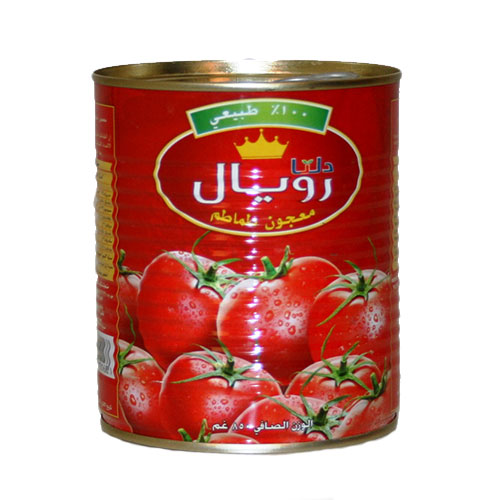 Tomato paste – tins