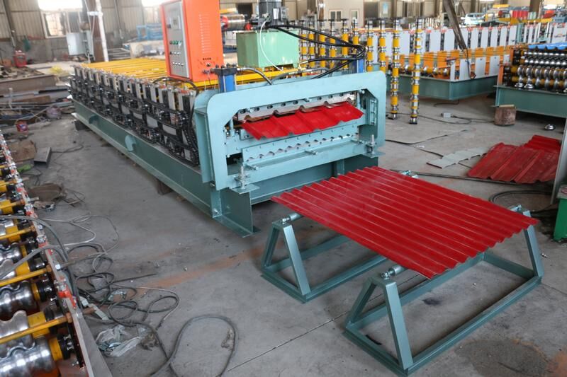Double deck roll forming machine- 840-850