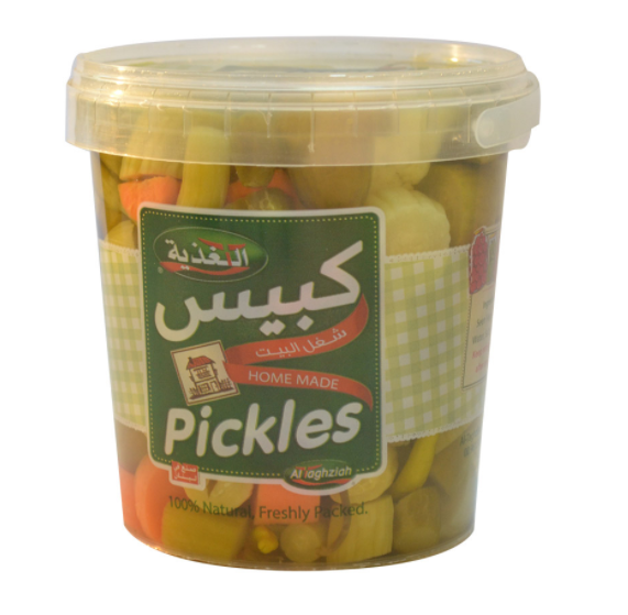 Mixed pickles tub
