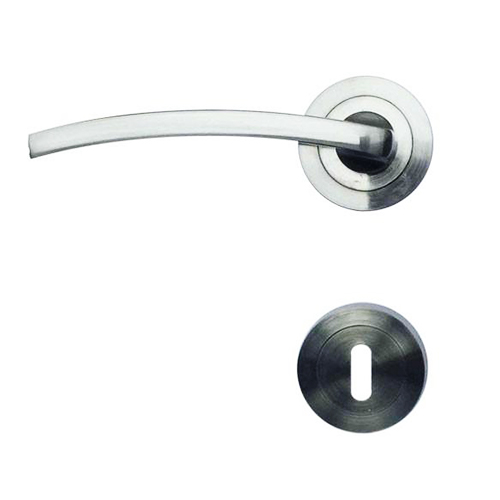 Door handle, zinc base + alu handle ah007
