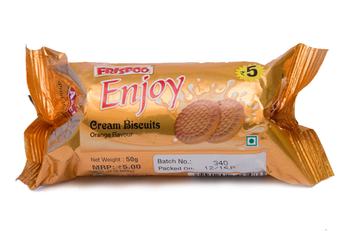 Cream biscuits - orange flavour