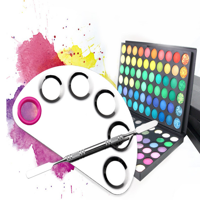 2017 new cosmetic makeup palette spatula makeup artist tool