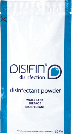 Disifin WTSD Powder Pouch XL 25g - Water Tanks Surface Disinfectant