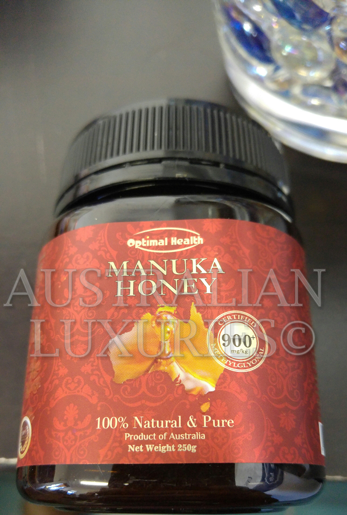 Optimal health manuka honey mgo 900 certified australian honey all natural anti-bacterial health premium highest strength in world