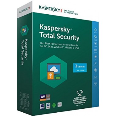 Kaspersky total security md - 3 user