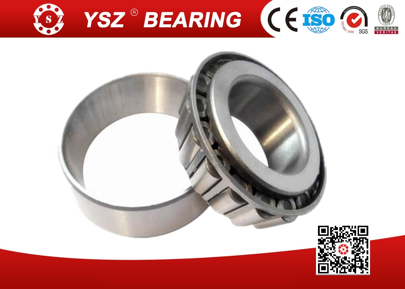 High precision metric single row tapered roller bearings 09074/09195/qvq494 for motors