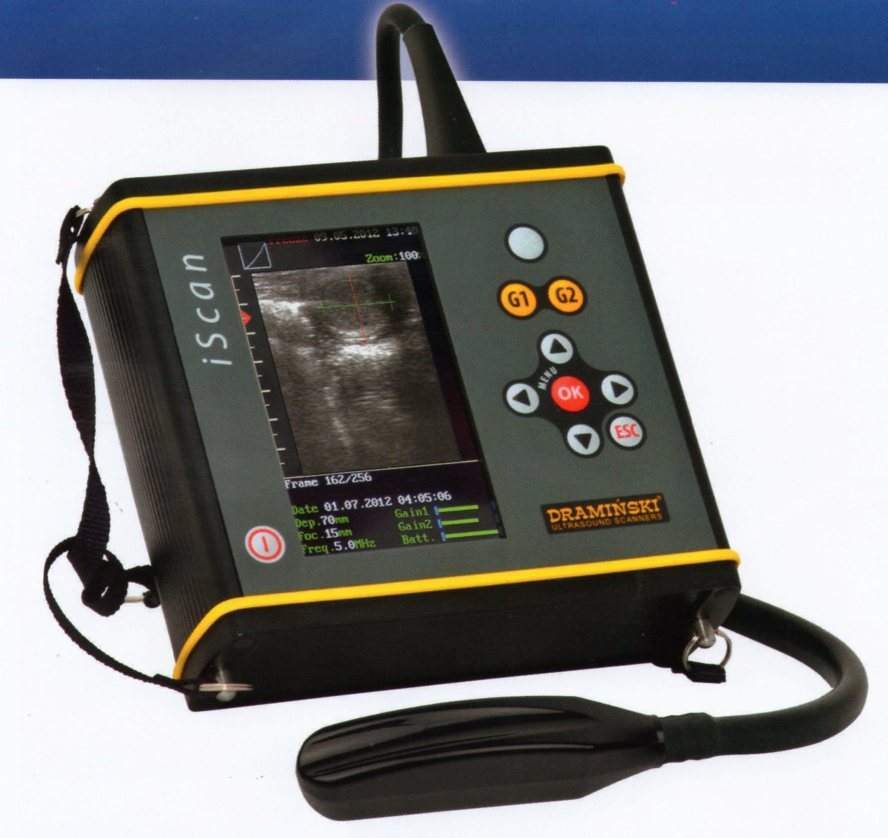 Portable ultrasound scanners for field work
