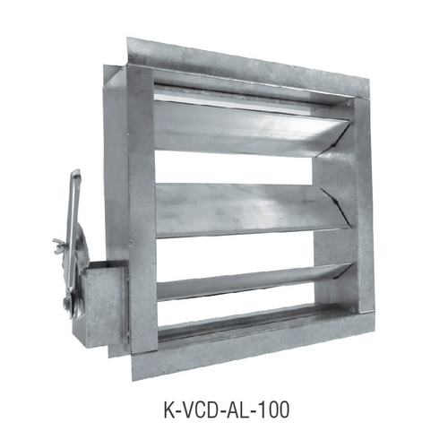 K-vcd-al-100 volume control damper