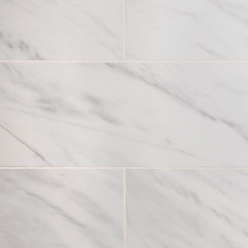 4''x18'' polished carrara marble flooring tile