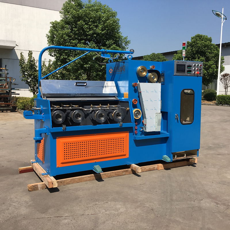 24dt fine copper wire drawing machine with continuous annealer