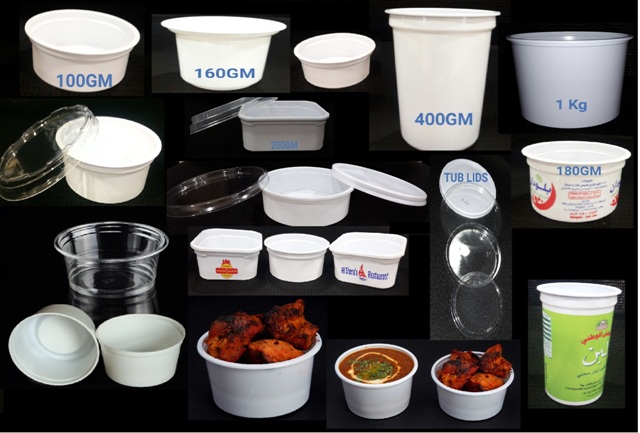 Tubs, Lids & Containers