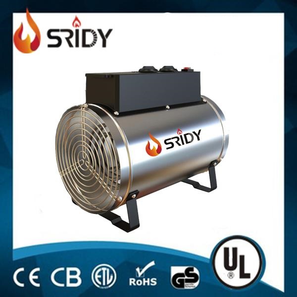 SRIDY Electric Greenhouse Heater Fan Heater 3 Heat Outputs 1kw 1.8kw & 2.8kw