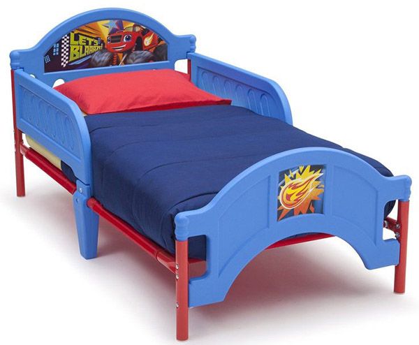 Nickelodeon blaze and the monster machines plastic toddler bed