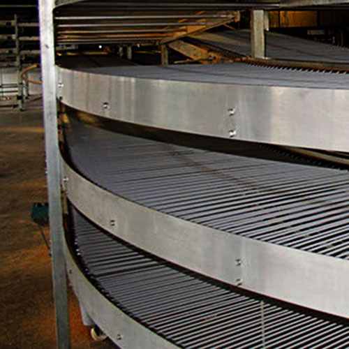 Revr power-free conveyor with rollers