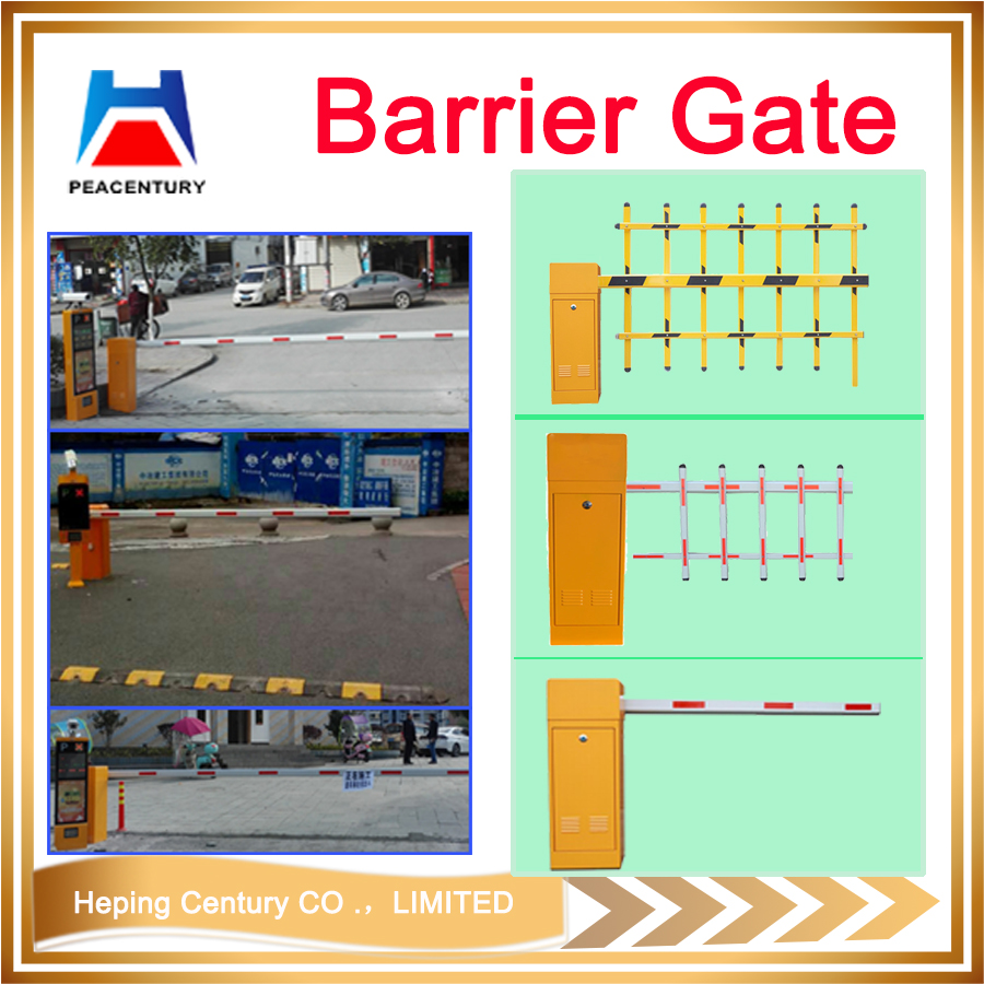 Security gate arms durable galvanized/powder coating metal barrier gate