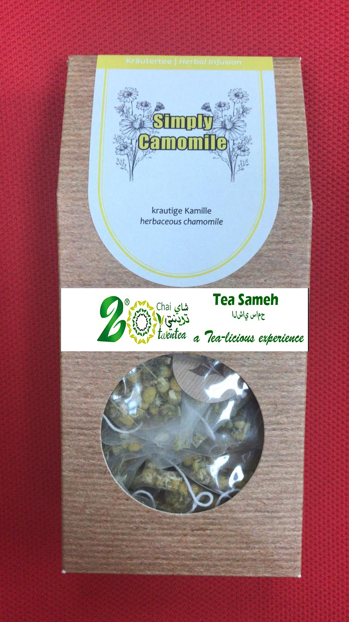 Simply chamomile - chaitwentea a tealicious beverage