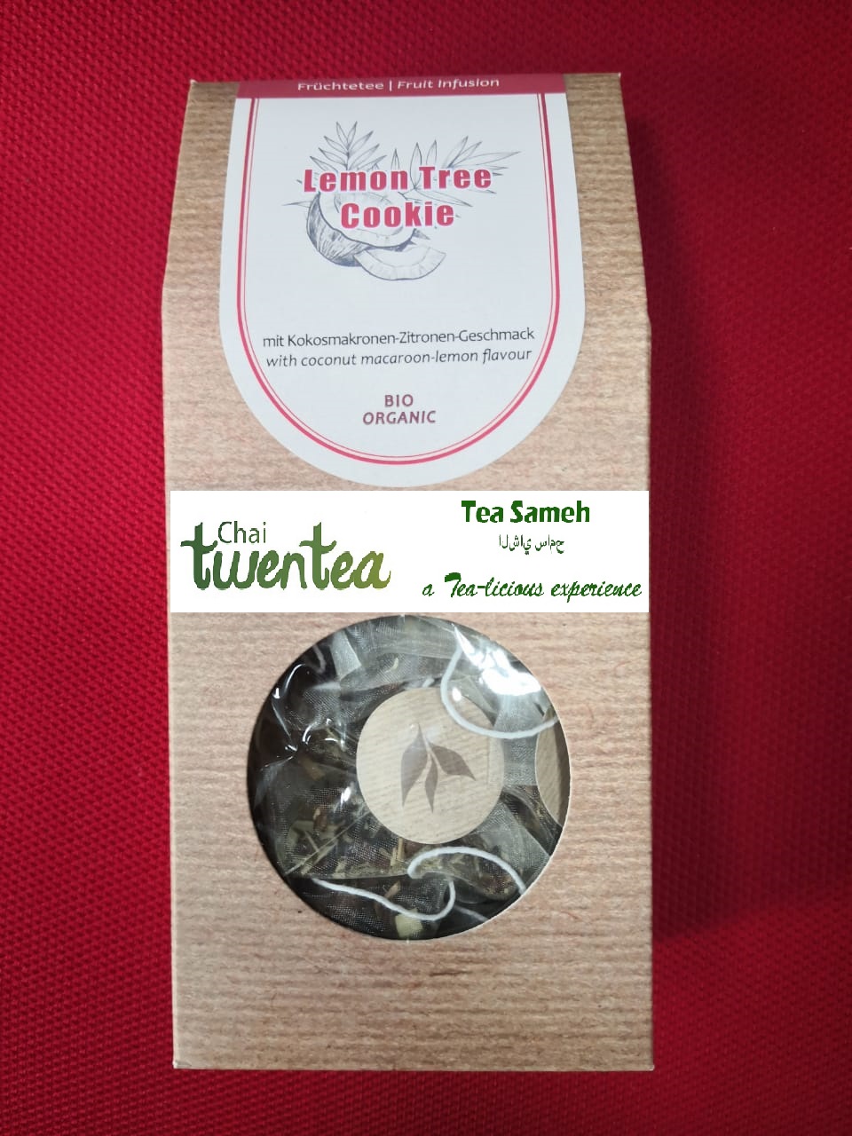 LEMON TREE COOKIE - Chaitwentea a Tealicious beverage