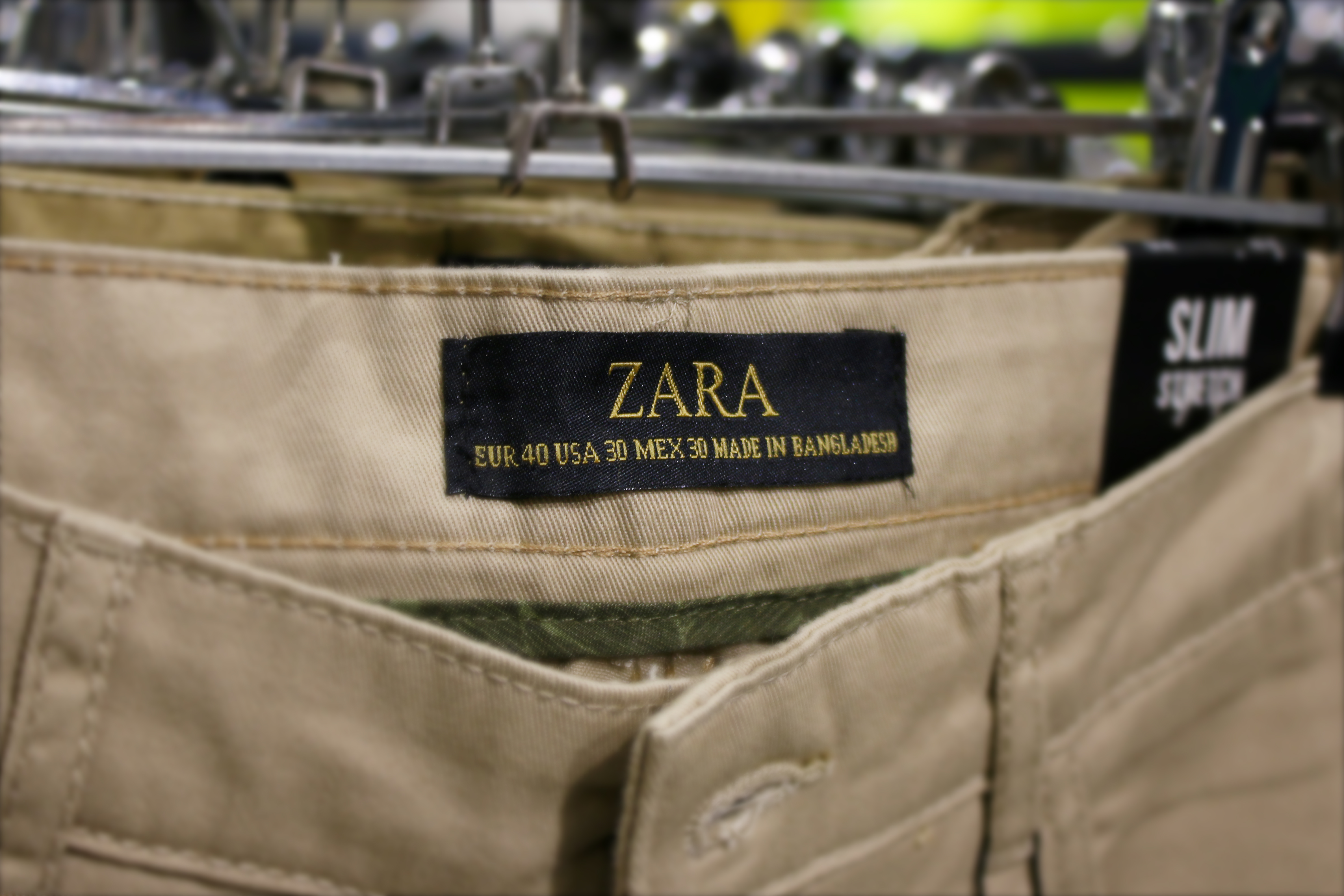 Zara , bershka chino pants
