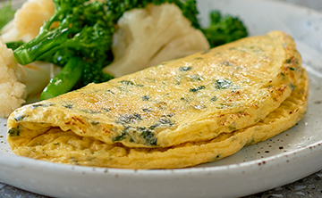 Fetta &#38; Spinach Omelette 120 x 80g