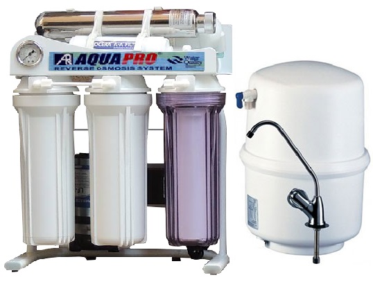 Aquapro r.o. water purifier system with uv