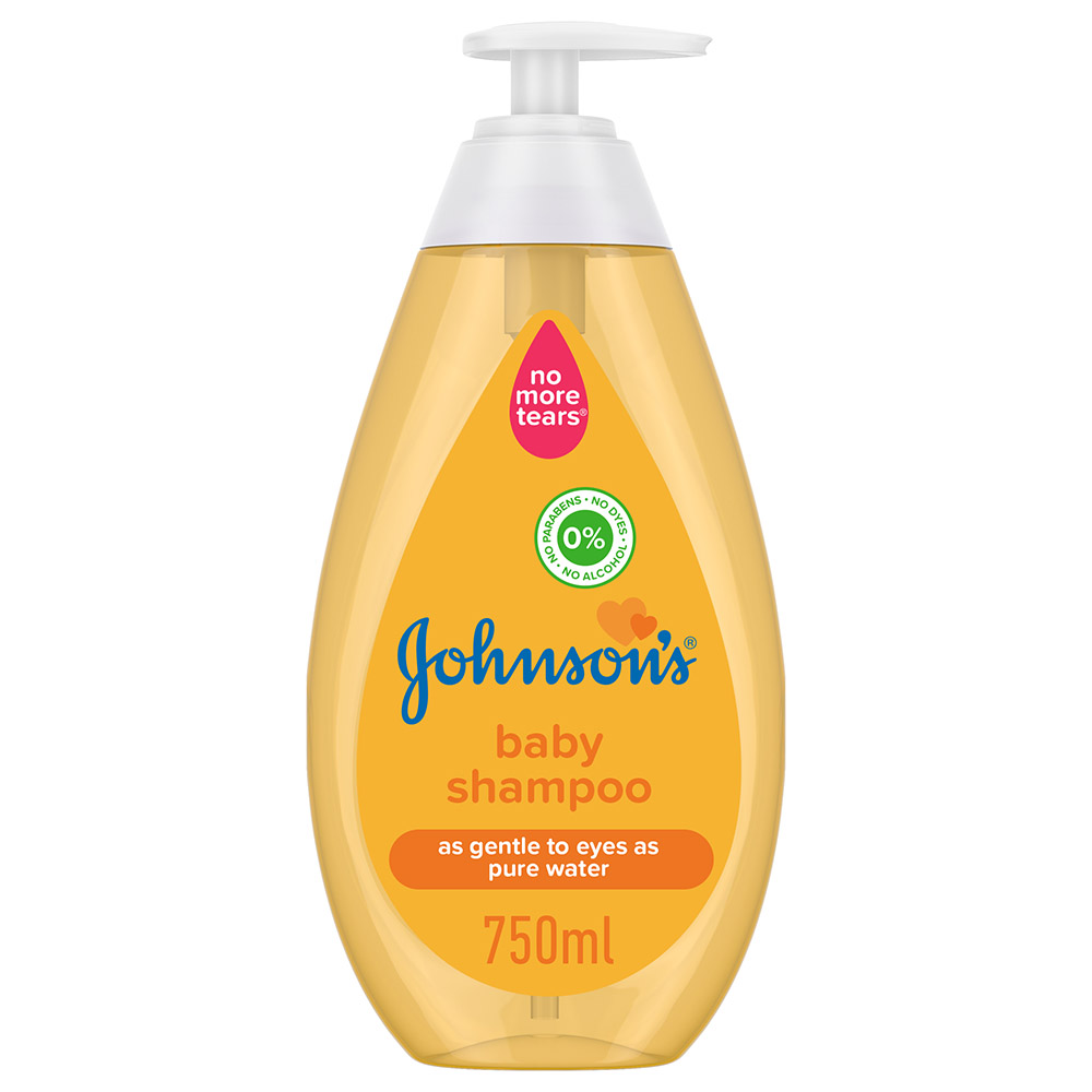 Johnson’s baby shampoo, formula free of parabens & dyes, phthalates, sulphates, 750ml