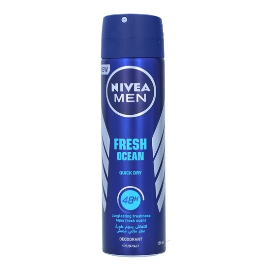 Nivea, men, deodorant, fresh active, spray, 200ml