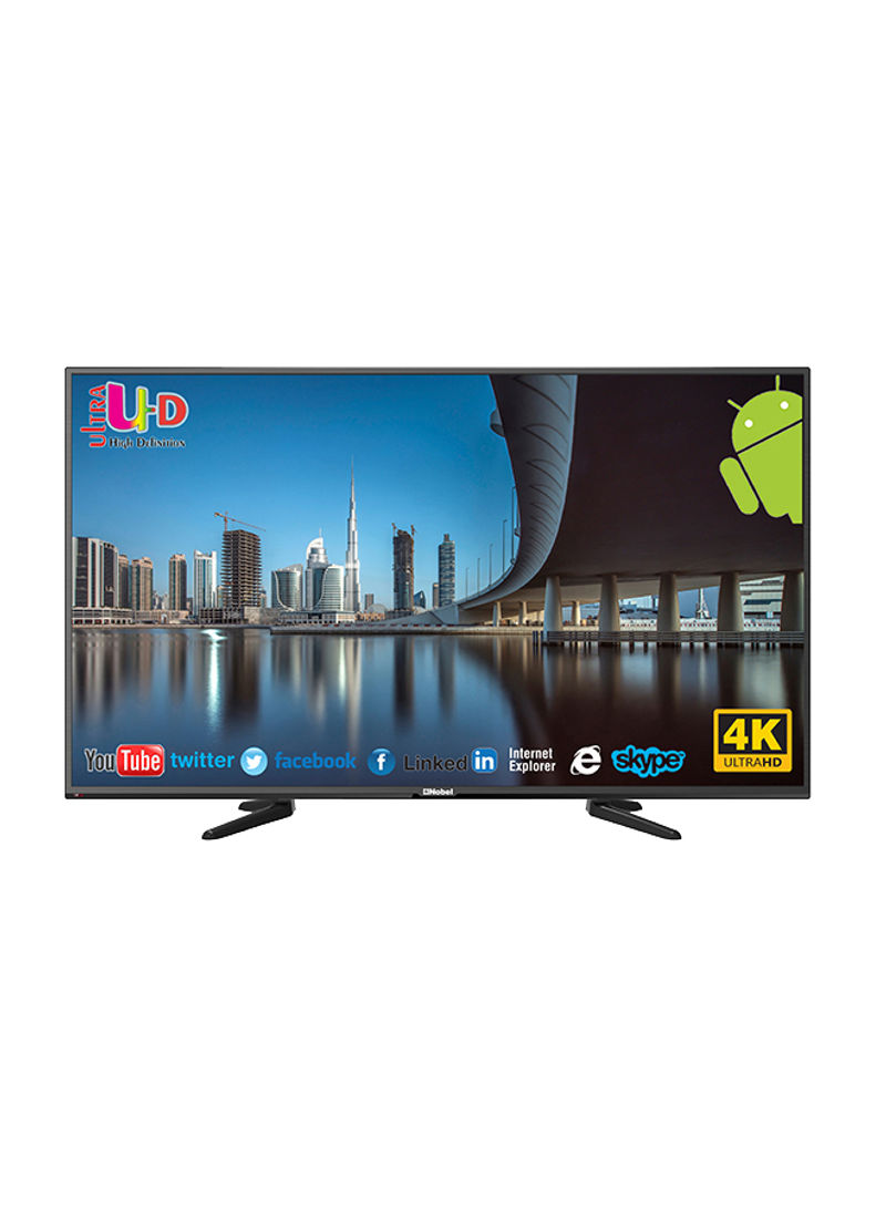 50-Inch 4K Ultra HD Smart TV UHD50LEDS3 Black