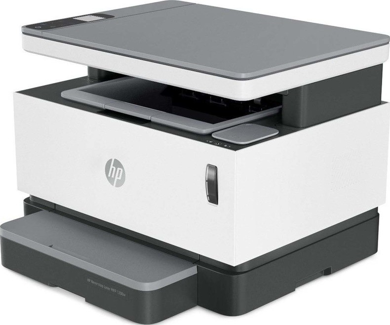 Neverstop 1200W Laser MFP Printer Print Scan Copy, 4RY26A White Grey