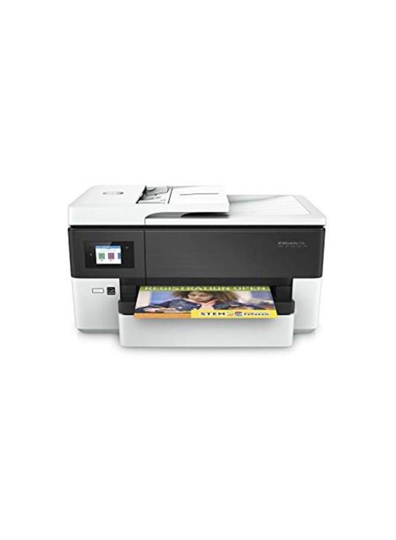 OfficeJet Pro 7720 Wide Format All-In-One Printer With Copy Scan Fax Function,Y0S18A White Black