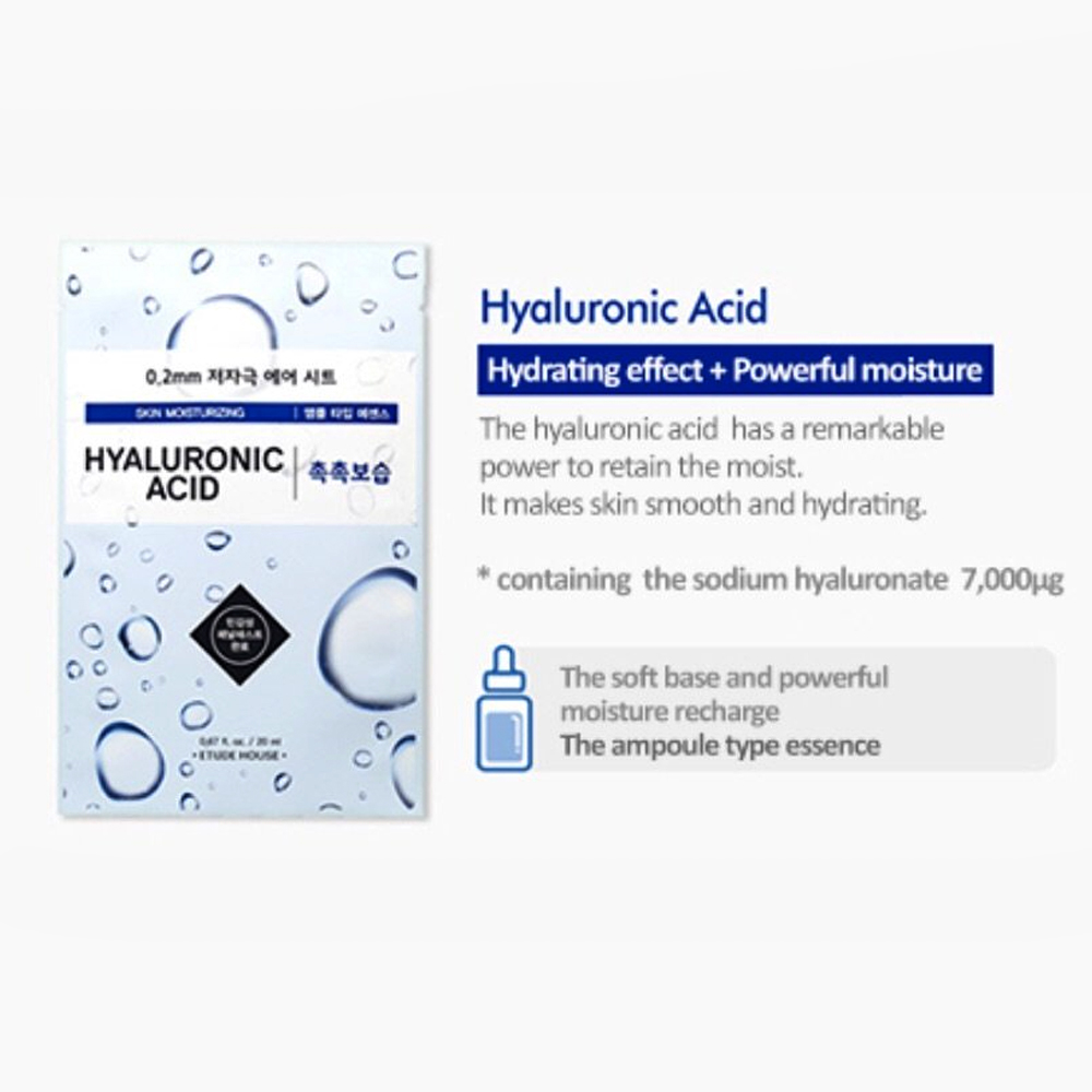 Etude House Therapy Air Mask - HYALURONIC ACID_3
