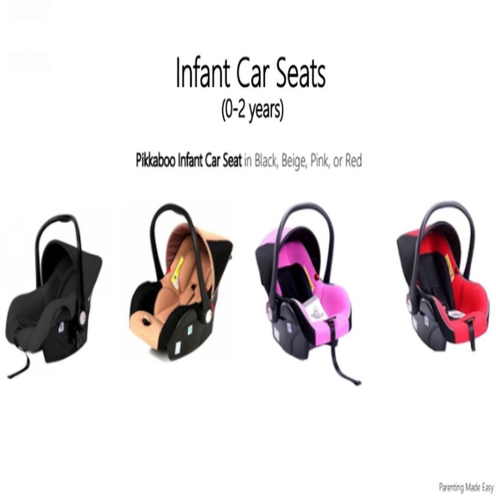 New style pikkaboo infant car seat