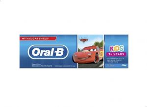 Wholesale oral-b cars sugar-free fluoride toothpaste for kids