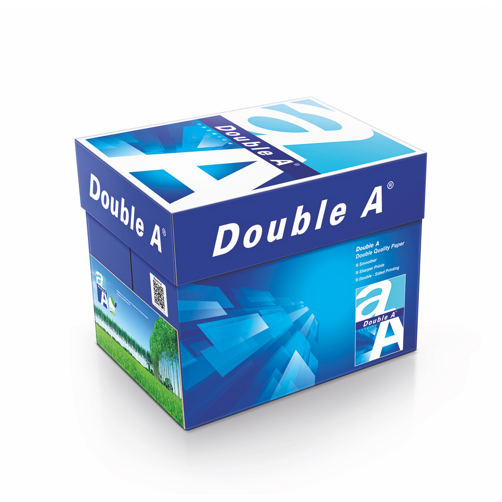 Double a paper a4 size 80 gsm (5reams/box)