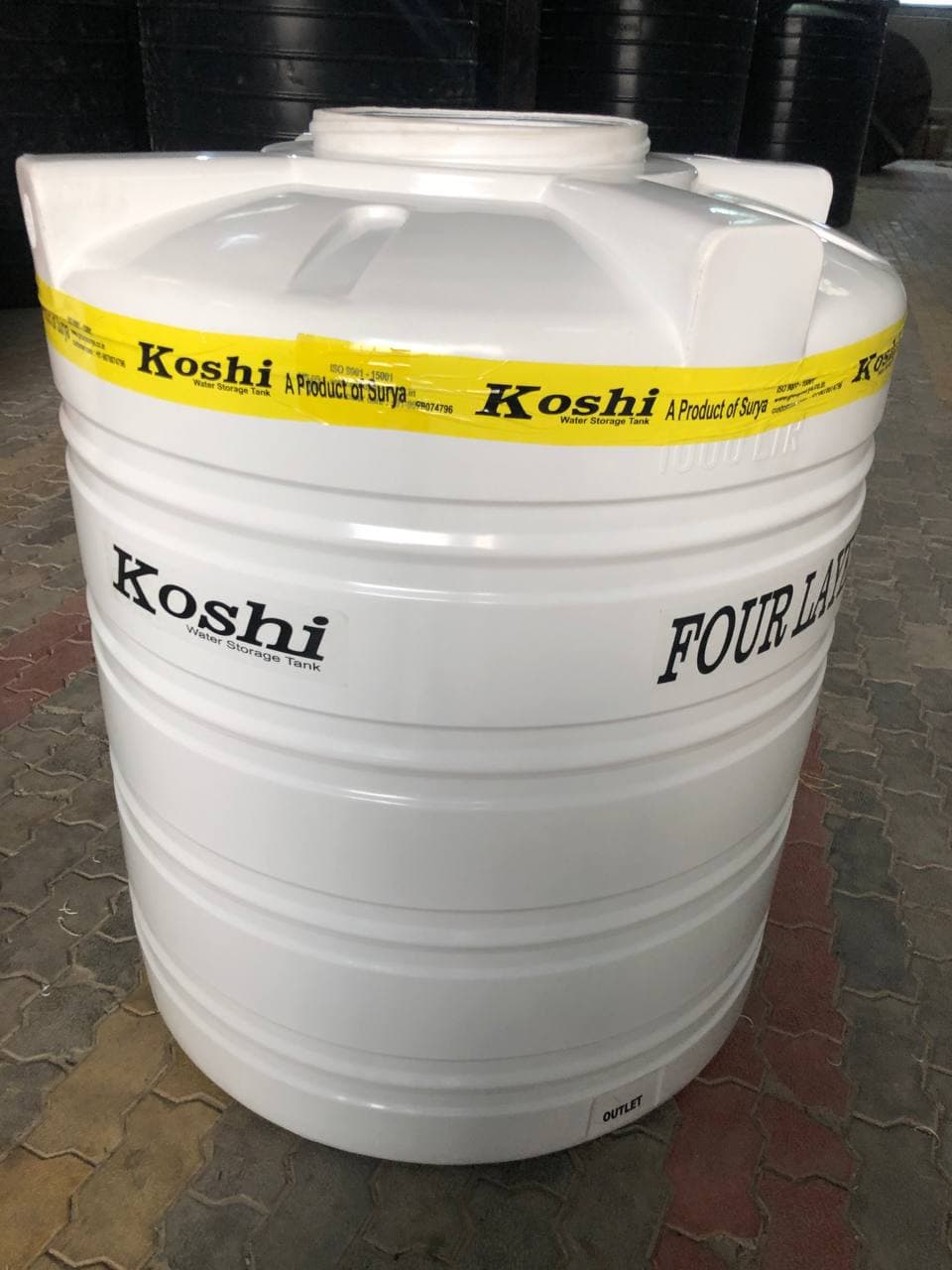 Koshiplast water storage tanks manufacturer (5000 ltr)