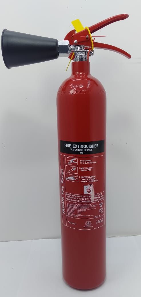 2KG CO2 FIRE EXTINGUISHERS