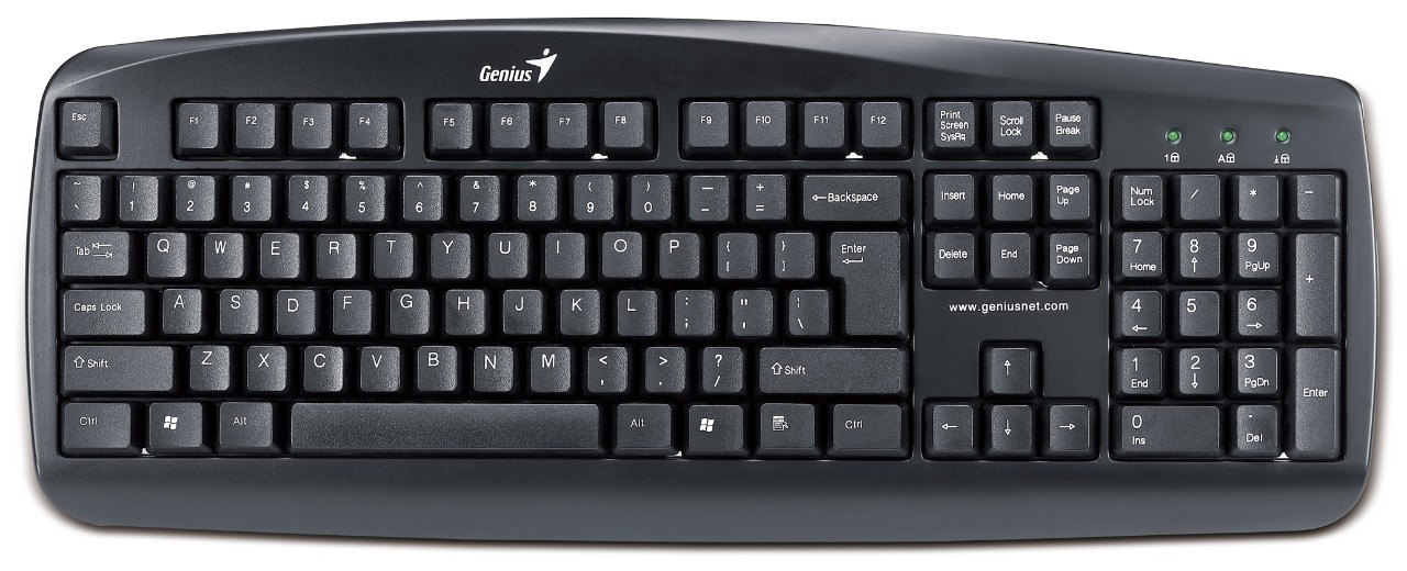 Wholesale keyboard : kb-110 ps2 black eng/ara cb - water resistant desktop keyboard