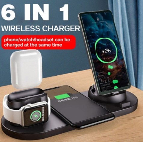 Wireless charger 6 in 1