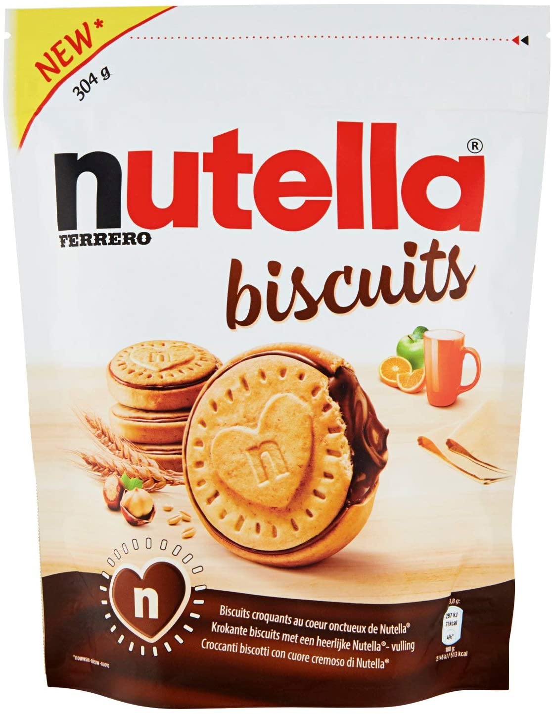 Wholesale nutella ferrero biscuits