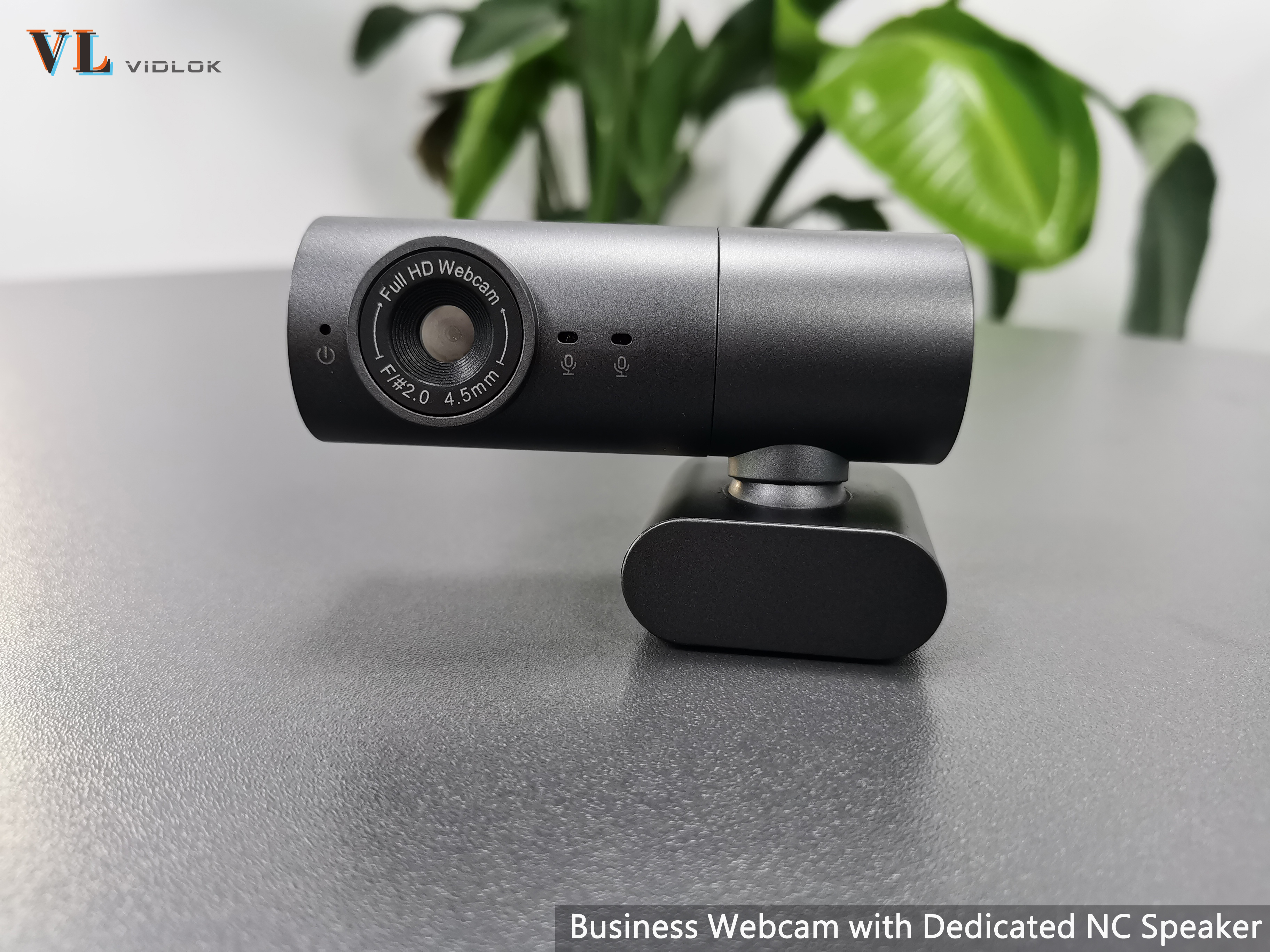 Vidlok webcam w91 with built-in speaker