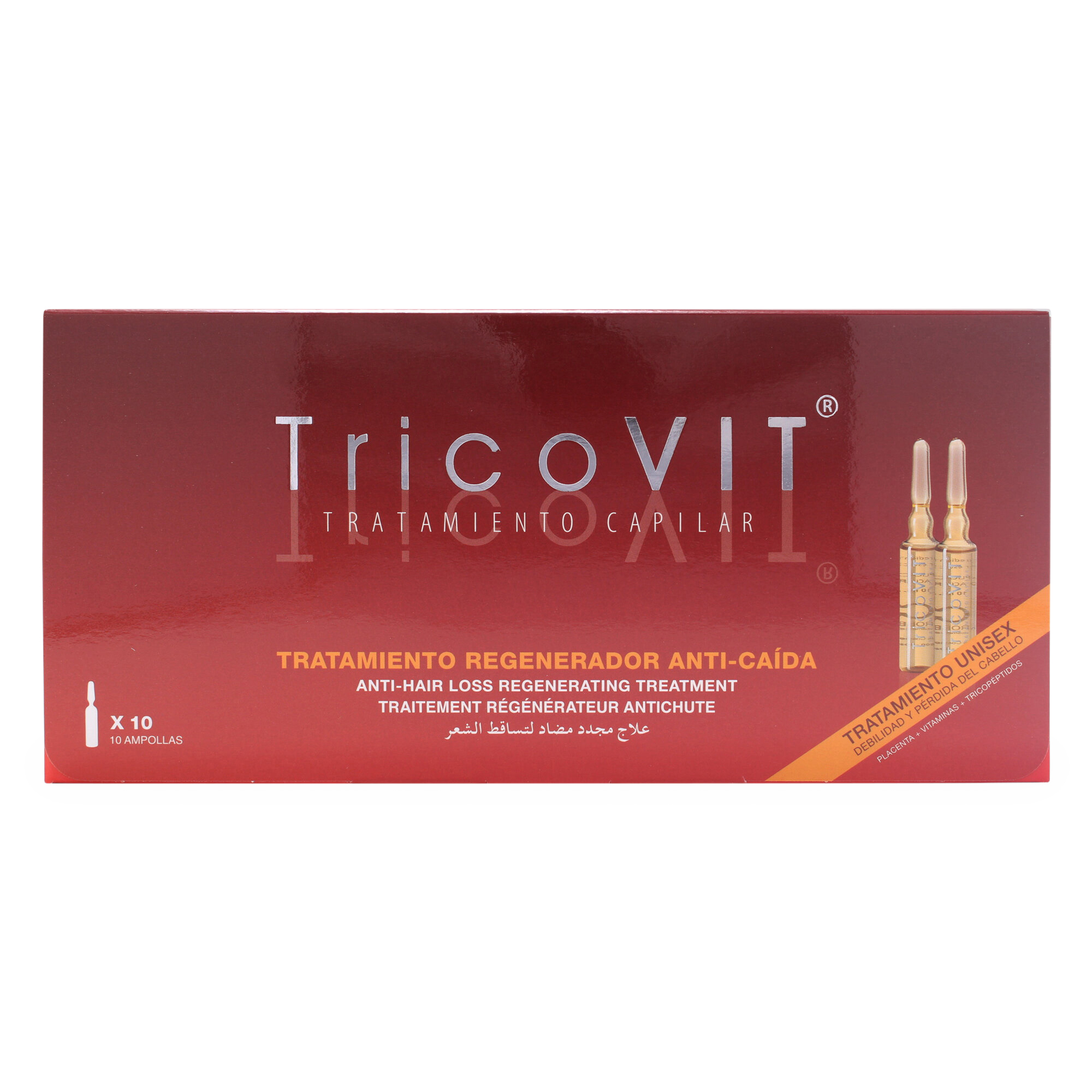 Tricovit vitamin anti hair loss treatment, 10 x 10 ml