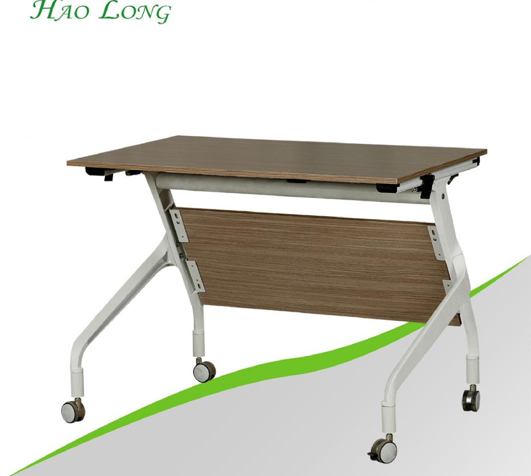 Steel folding table