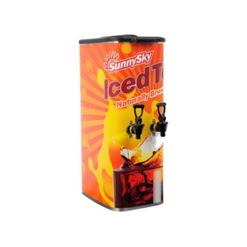 Sunny sky dispensed iced tea