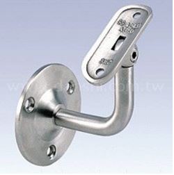 Hand rail support radiused and angle adjustable (ss:42431a)