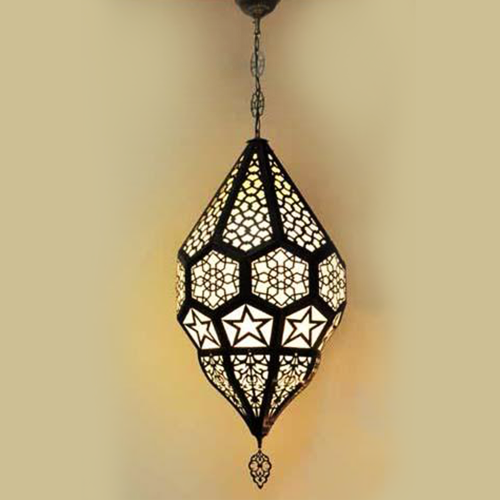 Handmade hanging lamp