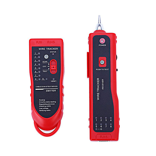 Multipurpose analogue cable tester and tracker