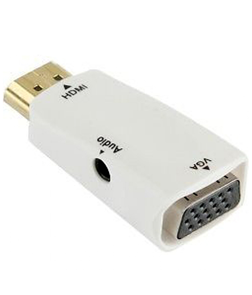 Hdmi to vga with audio +power small