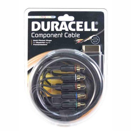 Duracell u002du component cable for wii / xbox / ps3 / ps2 / psp