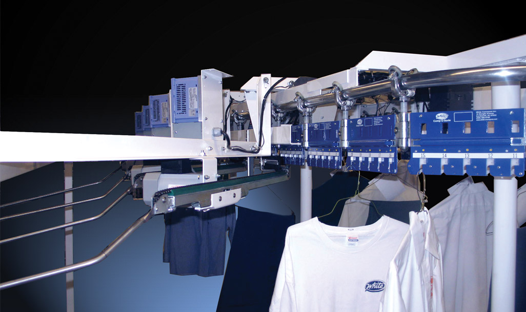 Cus automated order assembly system(dry cleaning - assembly & sorting)